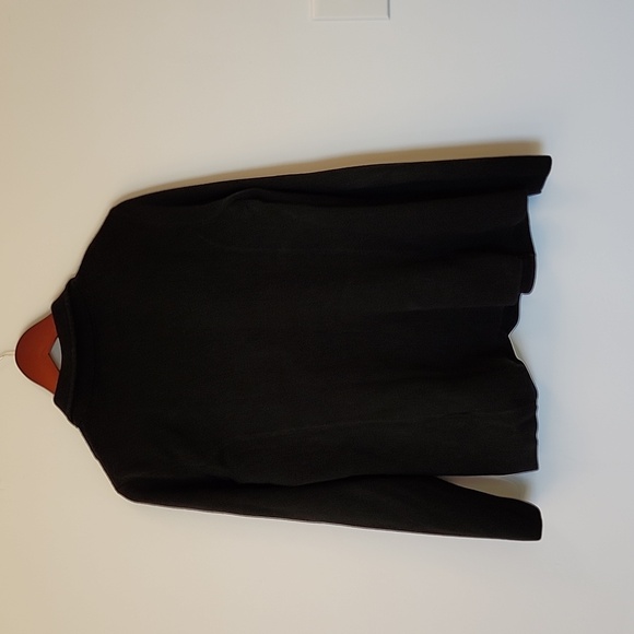 Lauren Ralph Lauren black 100% cotton blazer style button up sweater size M - Picture 4 of 7